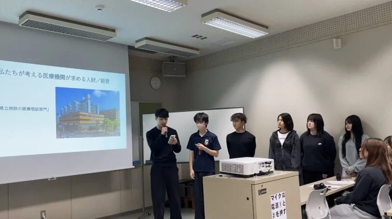 【理学療法士養成学科】1年生　医療経営学