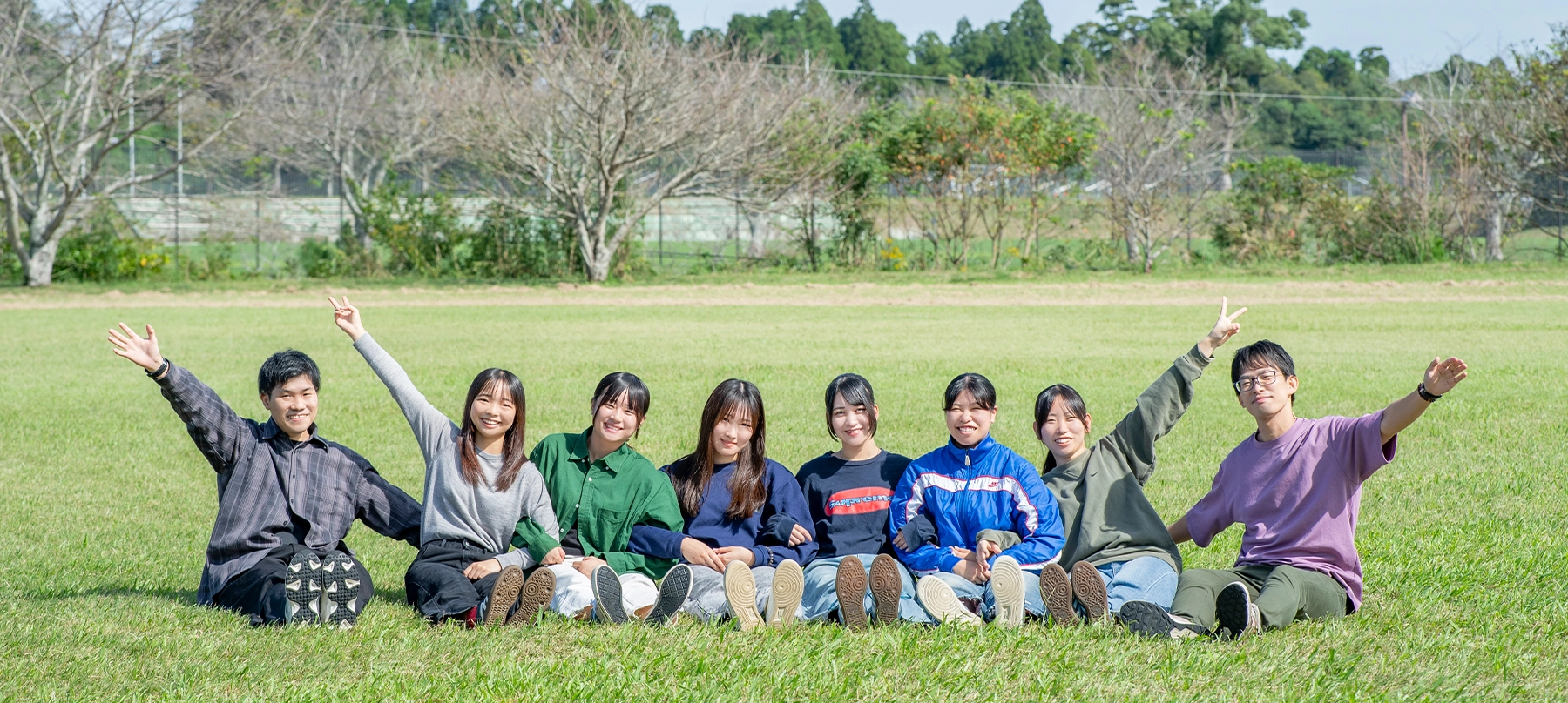 仲間とともに成長する 充実のキャンパスライフ